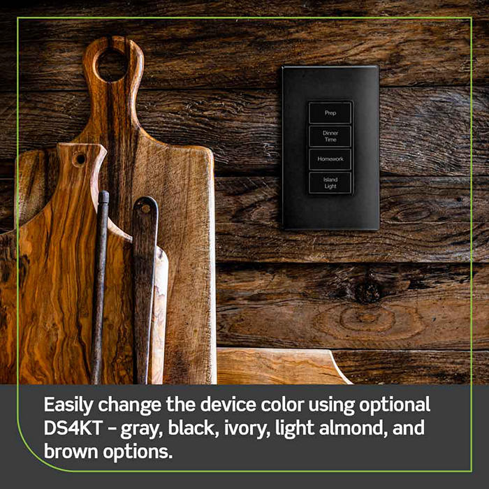 Leviton Decora Smart WiFi Scene Controller with On Off Switch Built In, Gen2