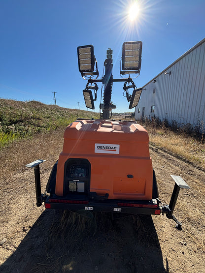 Generac Mobile Light Tower | 6kW | Diesel | 23 ft | 320W LED
