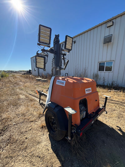 Generac Mobile Light Tower | 6kW | Diesel | 23 ft | 320W LED