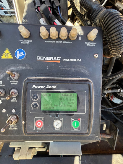 Generac Mobile Light Tower | 6kW | Diesel | 23 ft | 320W LED