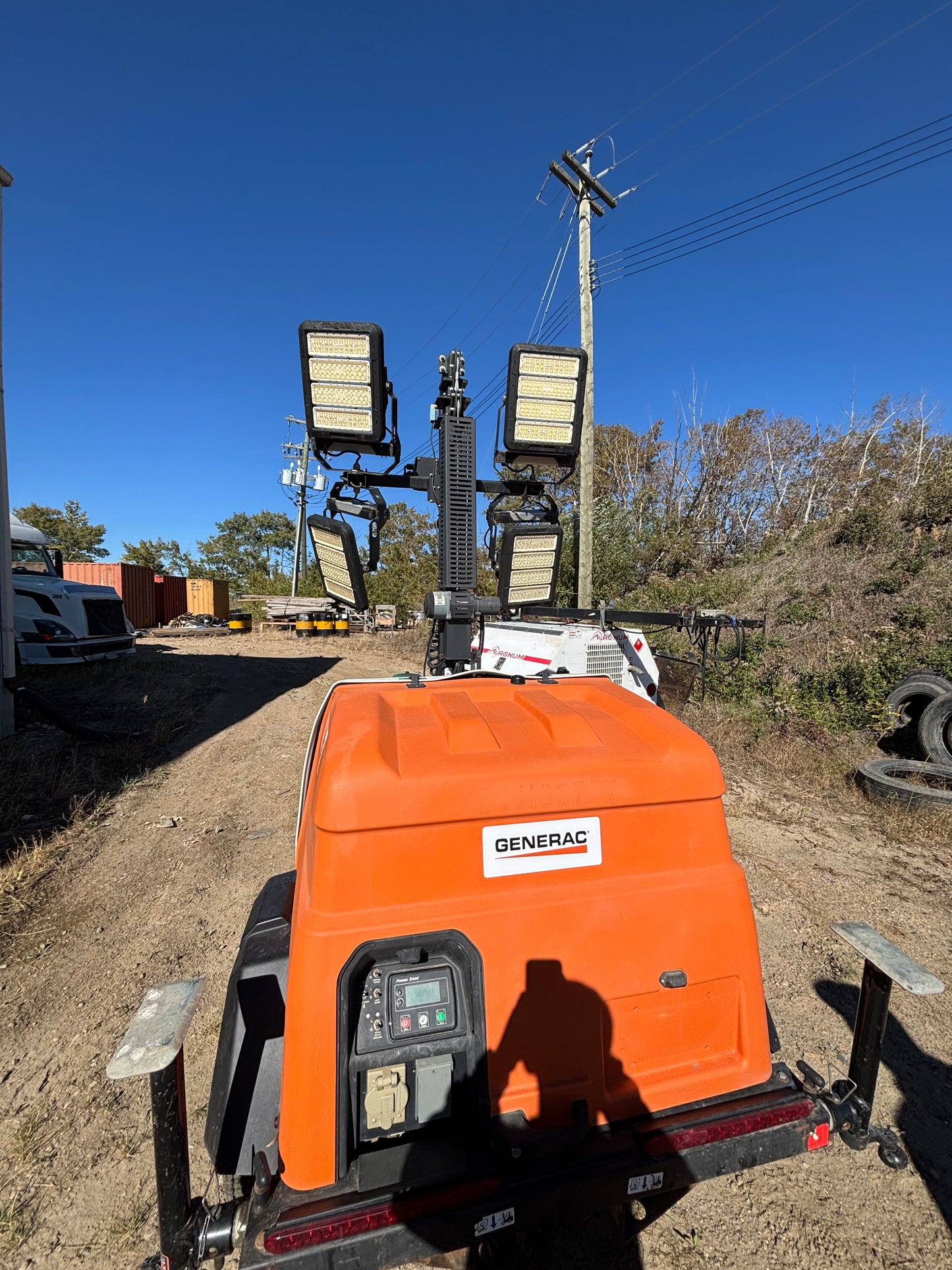 Generac Mobile Light Tower | 6kW | Diesel | 23 ft | 320W LED