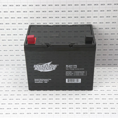 Interstate 12V 75Ah SLA AGM Battery for Gate Openers & Solar Systems
