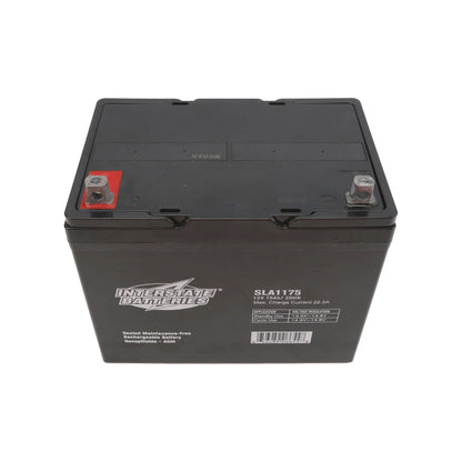 Interstate 12V 75Ah SLA AGM Battery for Gate Openers & Solar Systems