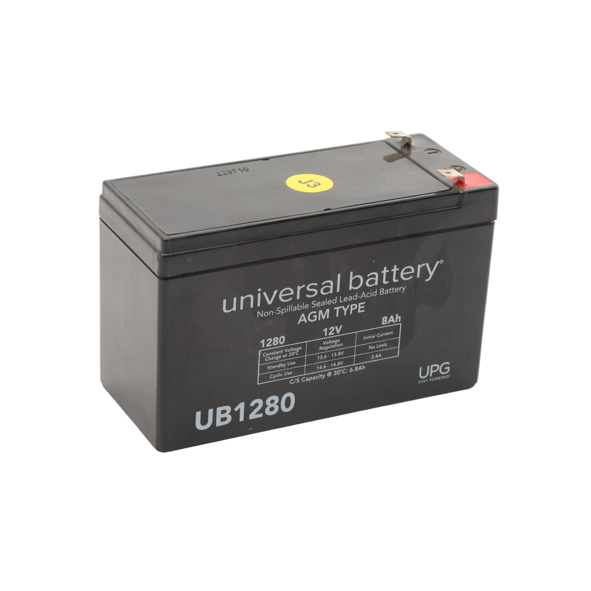 Hysecurity 8Ah 12V AGM Gate Opener Battery - Reliable Power