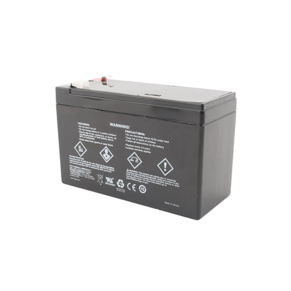 HySecurity 7Ah 12V Sealed Lead-Acid Replacement Battery Kit (2-Pack)