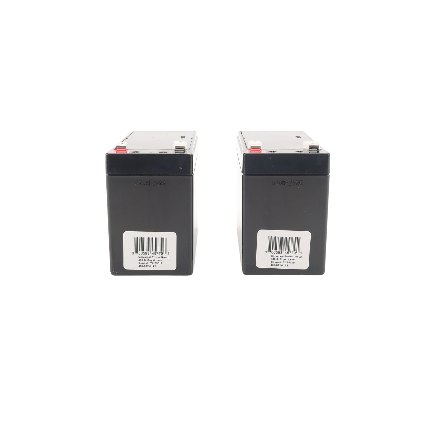 HySecurity 7Ah 12V Sealed Lead-Acid Replacement Battery Kit (2-Pack)