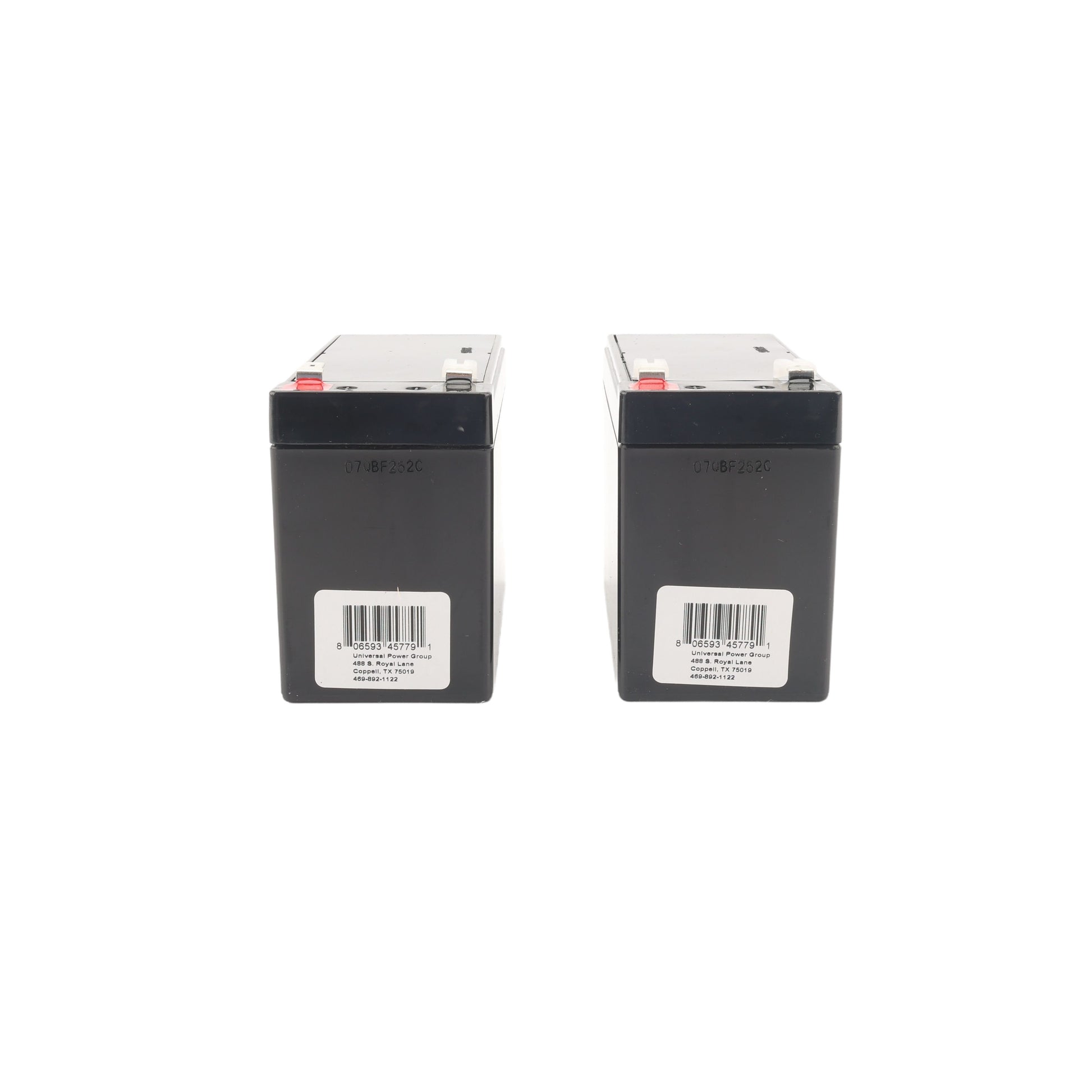 HySecurity 7Ah 12V Sealed Lead-Acid Replacement Battery Kit (2-Pack)