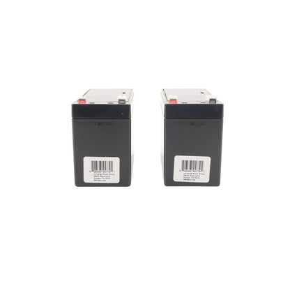 HySecurity 7Ah 12V Sealed Lead-Acid Replacement Battery Kit (2-Pack)