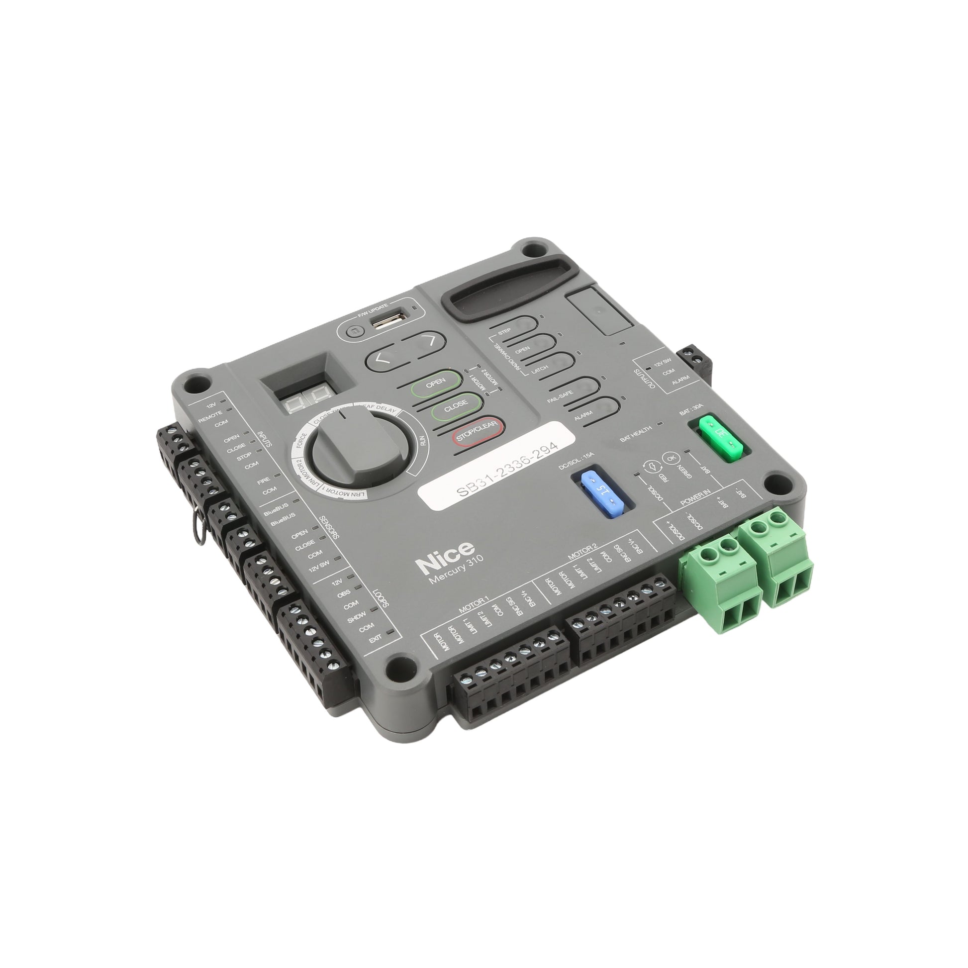 Nice Apollo Mercury 310 UL 325 Residential Smart Control Board for Gate Actuators