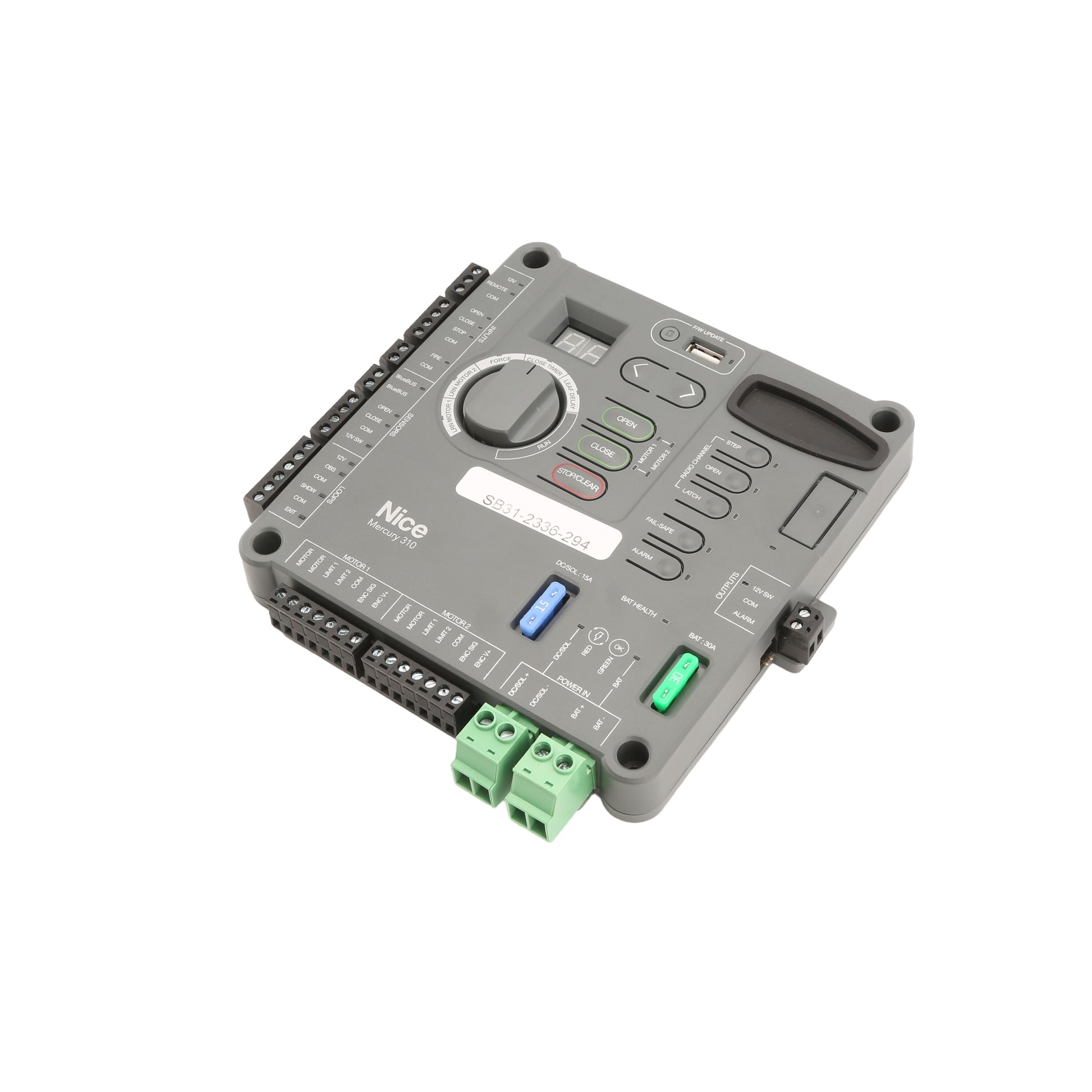 Nice Apollo Mercury 310 UL 325 Residential Smart Control Board for Gate Actuators