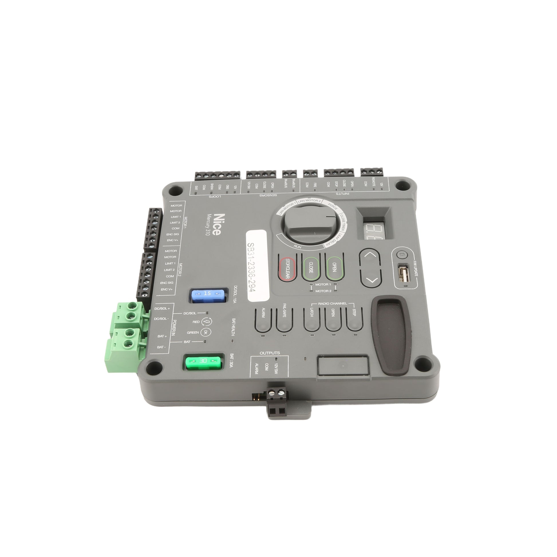 Nice Apollo Mercury 310 UL 325 Residential Smart Control Board for Gate Actuators