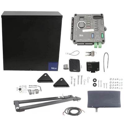 Nice Apollo Vanguard 3500ETL-1K Commercial Single Swing Gate Opener Kit w/ 310 Control Board