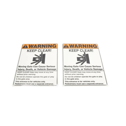 Nice Apollo 1600 Dual Swing Gate Opener Kit w/ 636 Control Board