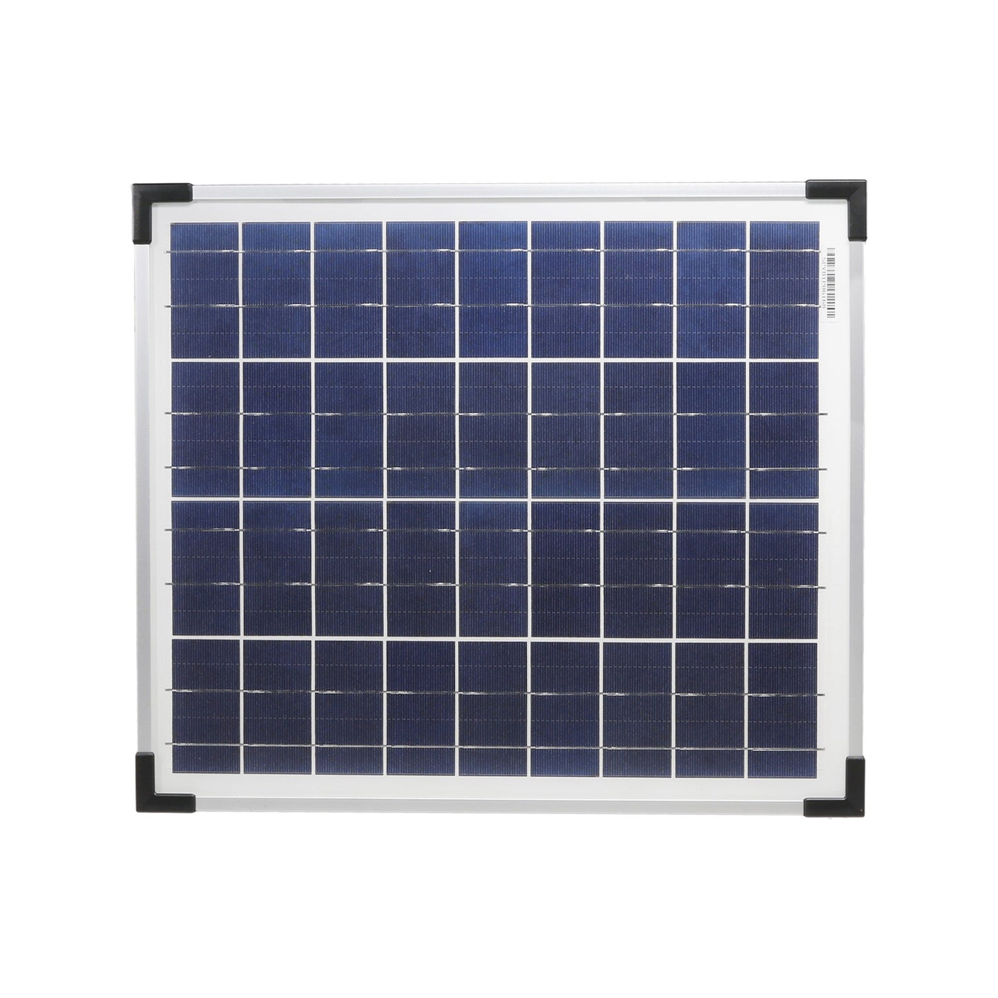 Efficient 20 Watt 12V Solar Panel Kit with Mounting Bracket for Gate Openers