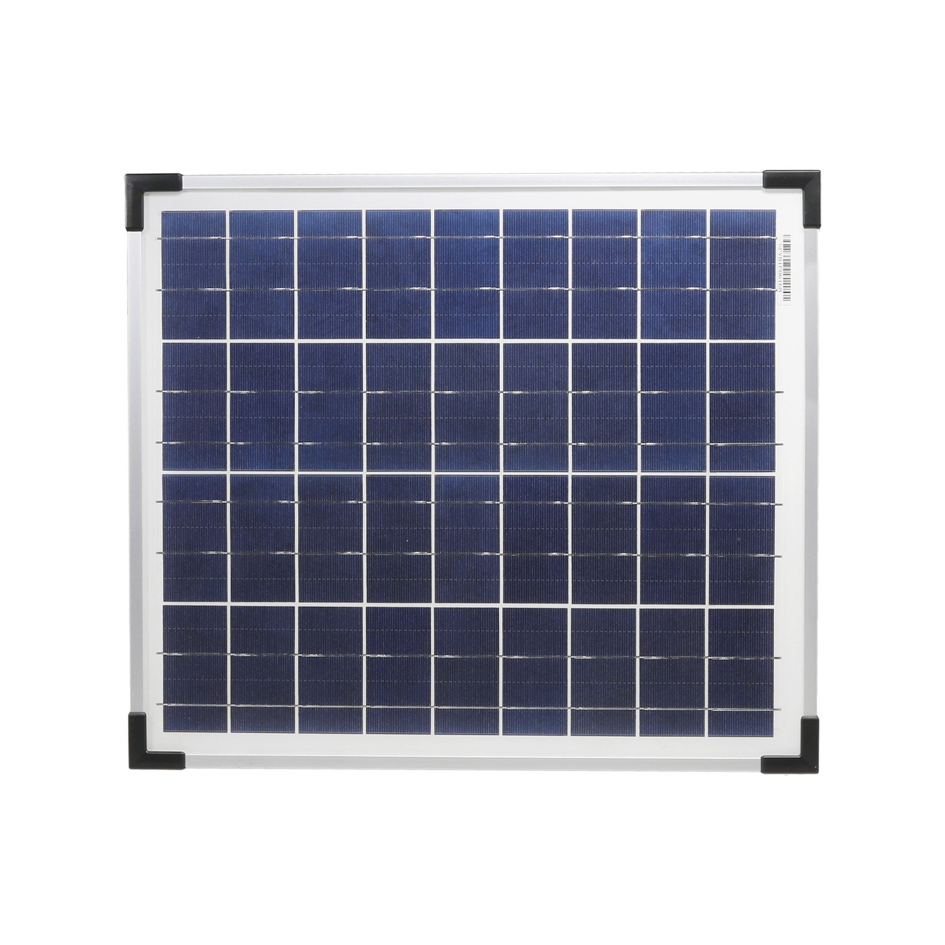 Efficient 20 Watt 12V Solar Panel Kit with Mounting Bracket for Gate Openers