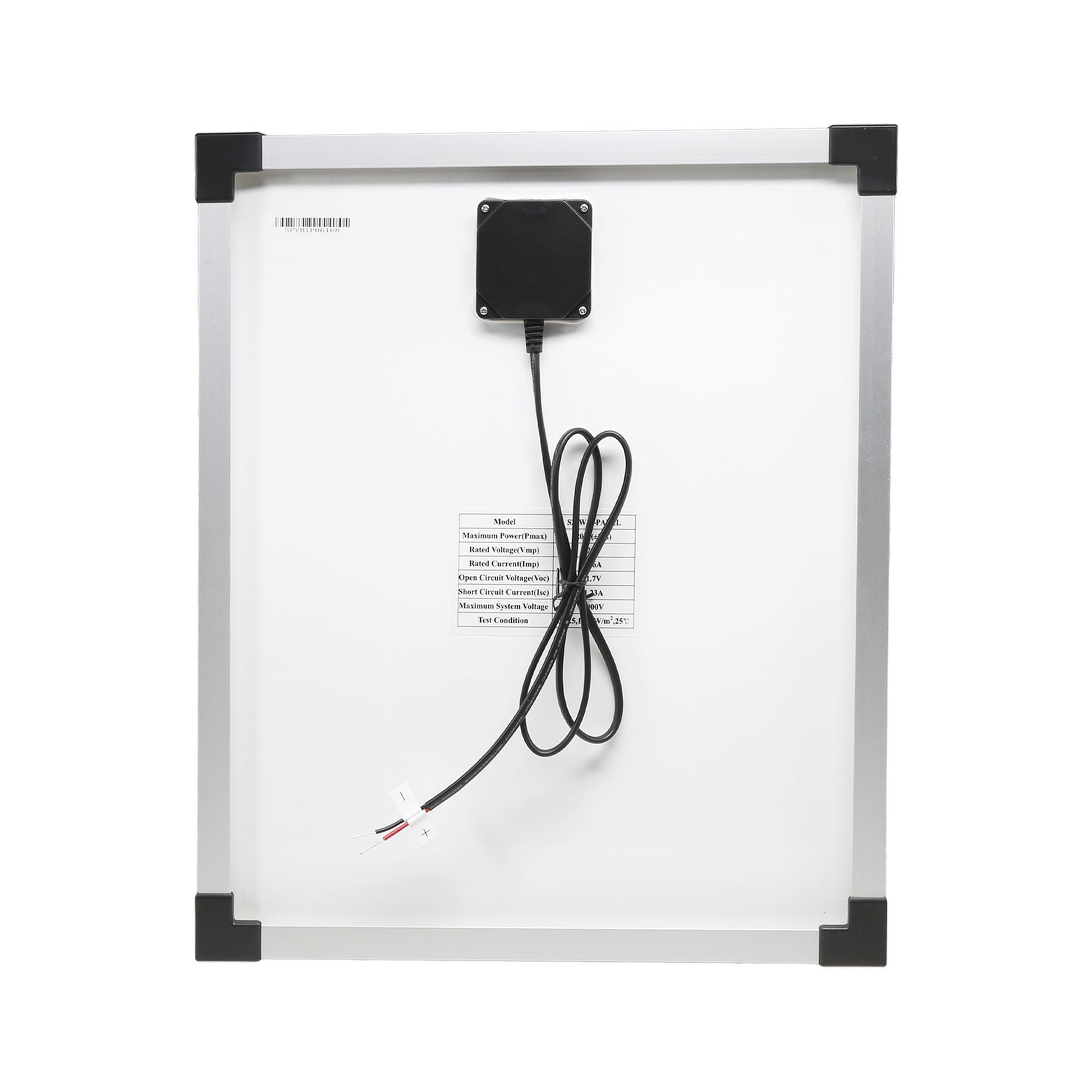 Efficient 20 Watt 12V Solar Panel Kit with Mounting Bracket for Gate Openers