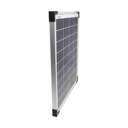 Efficient 20 Watt 12V Solar Panel Kit with Mounting Bracket for Gate Openers