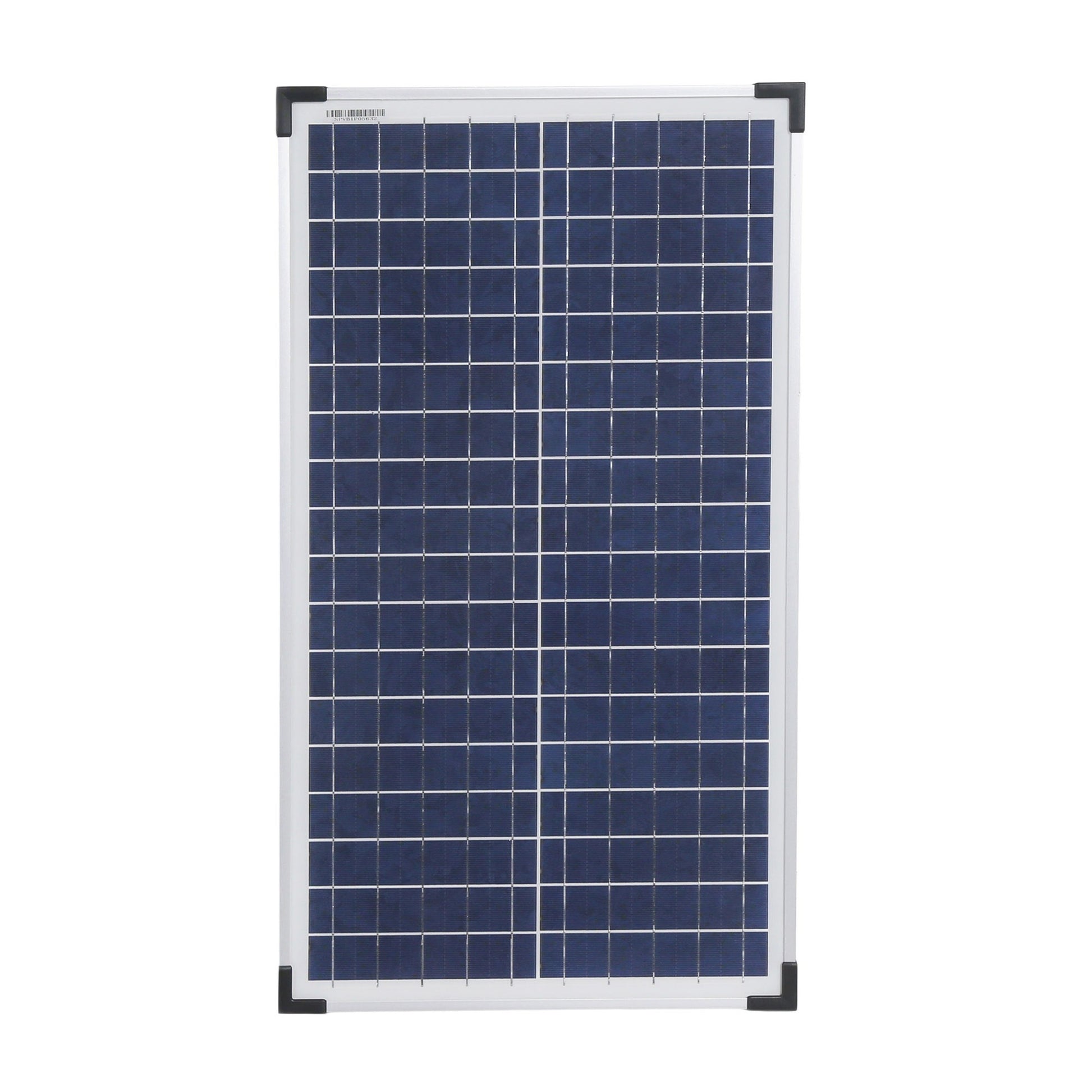 Efficient 30-Watt Solar Panel with Mounting Bracket for 12V Gate Openers