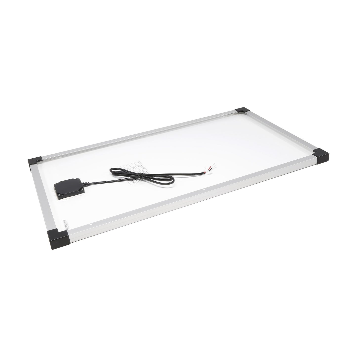 Efficient 30-Watt Solar Panel with Mounting Bracket for 12V Gate Openers