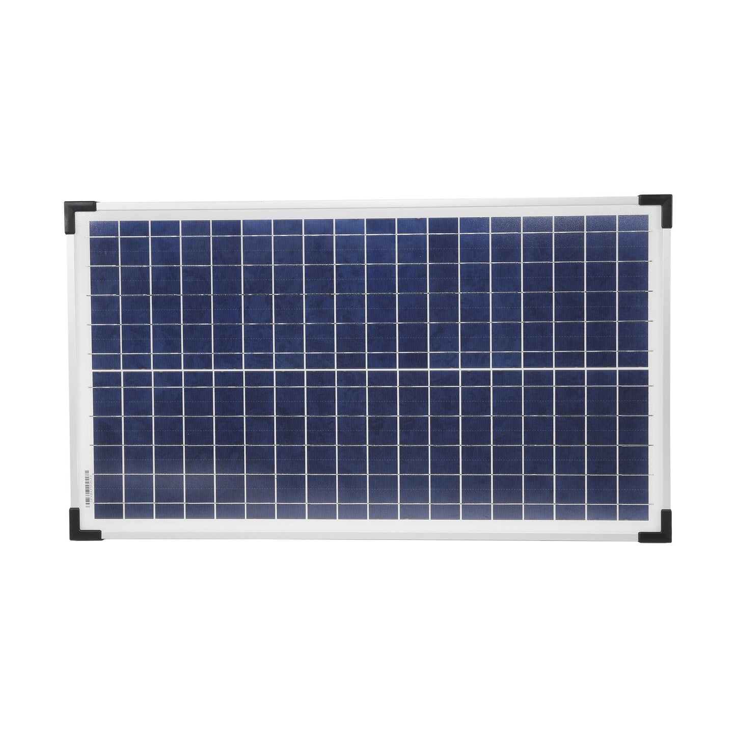 Efficient 30-Watt Solar Panel with Mounting Bracket for 12V Gate Openers