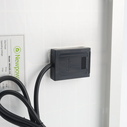 Nice Apollo Gate Opener Solar Panel, 30 Watt 24VDC, with Mounting Bracket