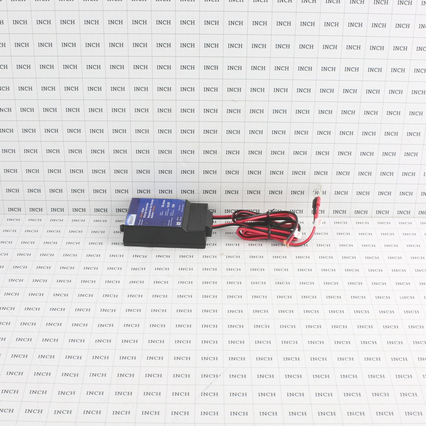 7-Amp Solar Battery Charge Controller for Gate Openers (5W-105W Panels)