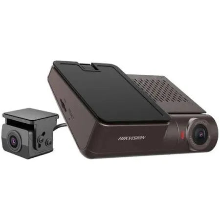 Hikvision Dashcam 4K Front Cam + Rear Cam,GPS,GSensor,WiFi,Voice Command,Touch