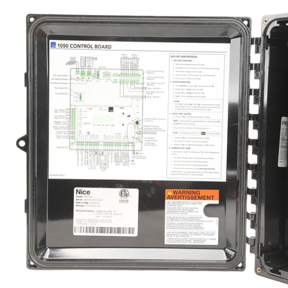 Nice Apollo TITAN 912L1 AC Gate Opener Kit: Single Swing, Battery Backup