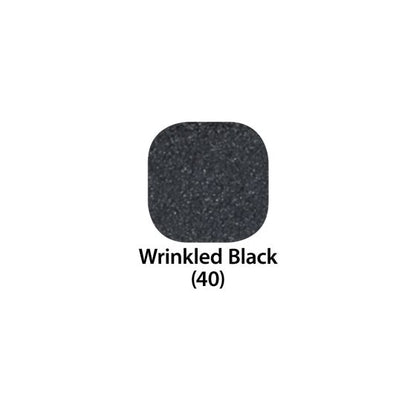 Premium Steel Tube Baluster, 9/16-inch Round, Plain Design, Wrinkled Black